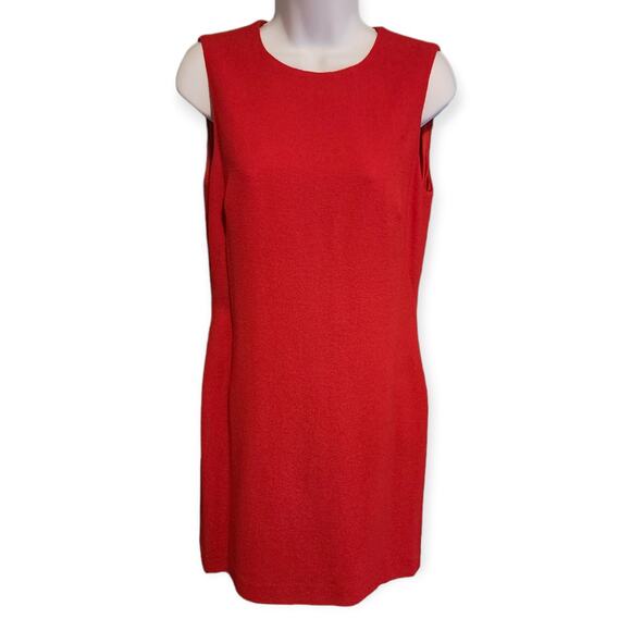 Pianforte di Max Mara Red Wool Suit Jacket & Sleeveless Dress size 44 / US 10 - Picture 2 of 14